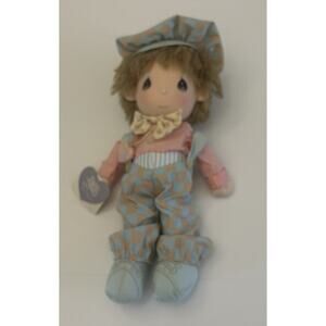 Applause Precious Moments Nicky Doll With Tags 15” Plush Vintage 1985